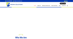 Desktop Screenshot of crownsolution.com